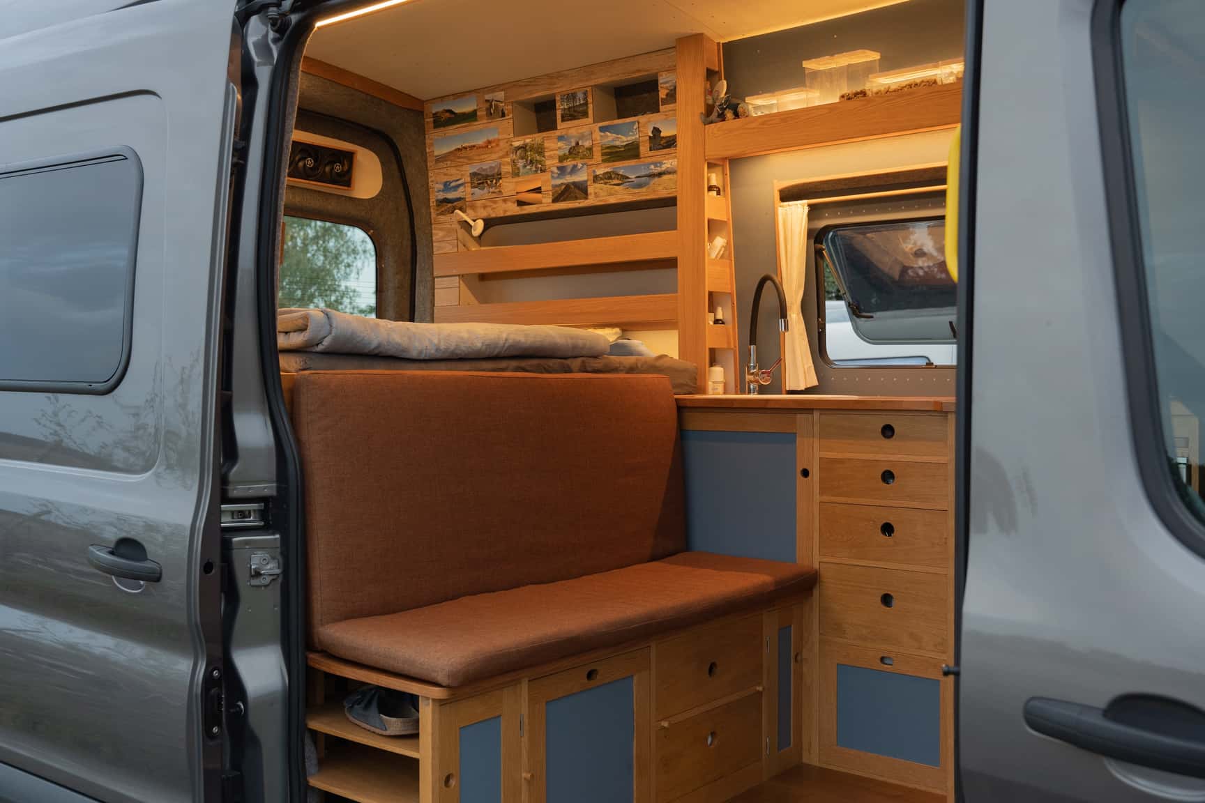 Cozy Ford Transit L2H3 4x4 camper conversion