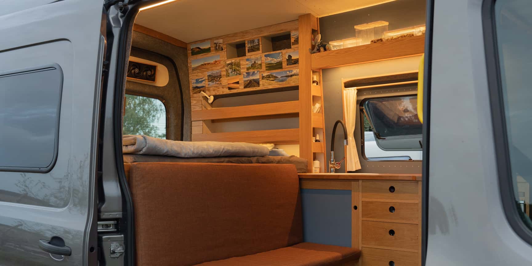 Self-Sufficient Ford Transit 4x4 L2H3 Van Conversion