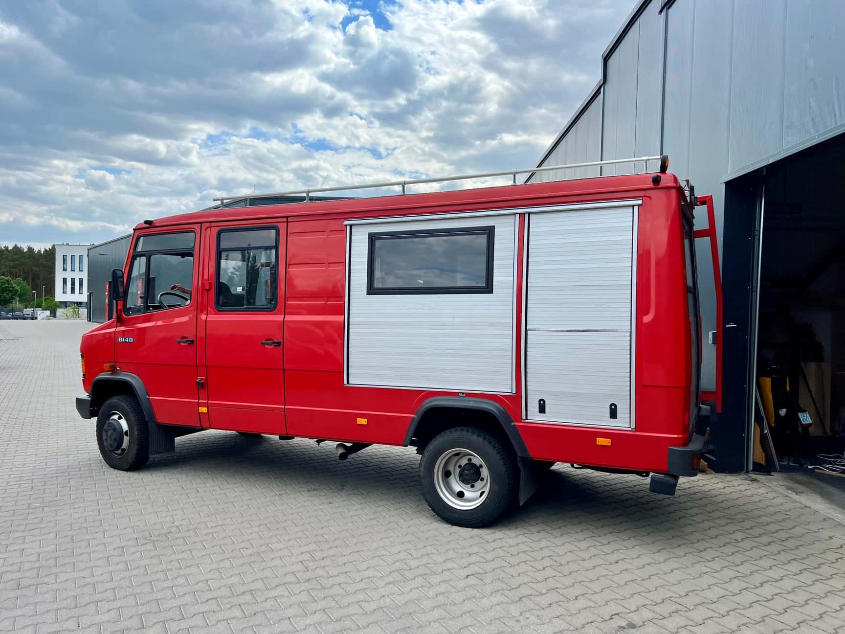 Van Conversion on a Mercedes T2 Fire Truck