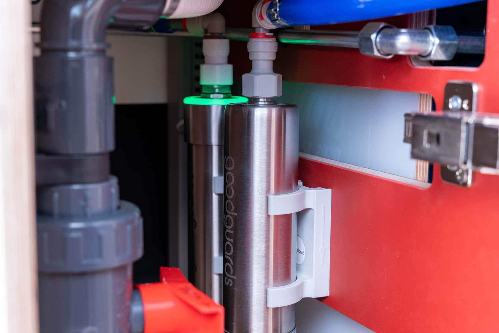 Water treatment in the Sprinter L3H2 conversion